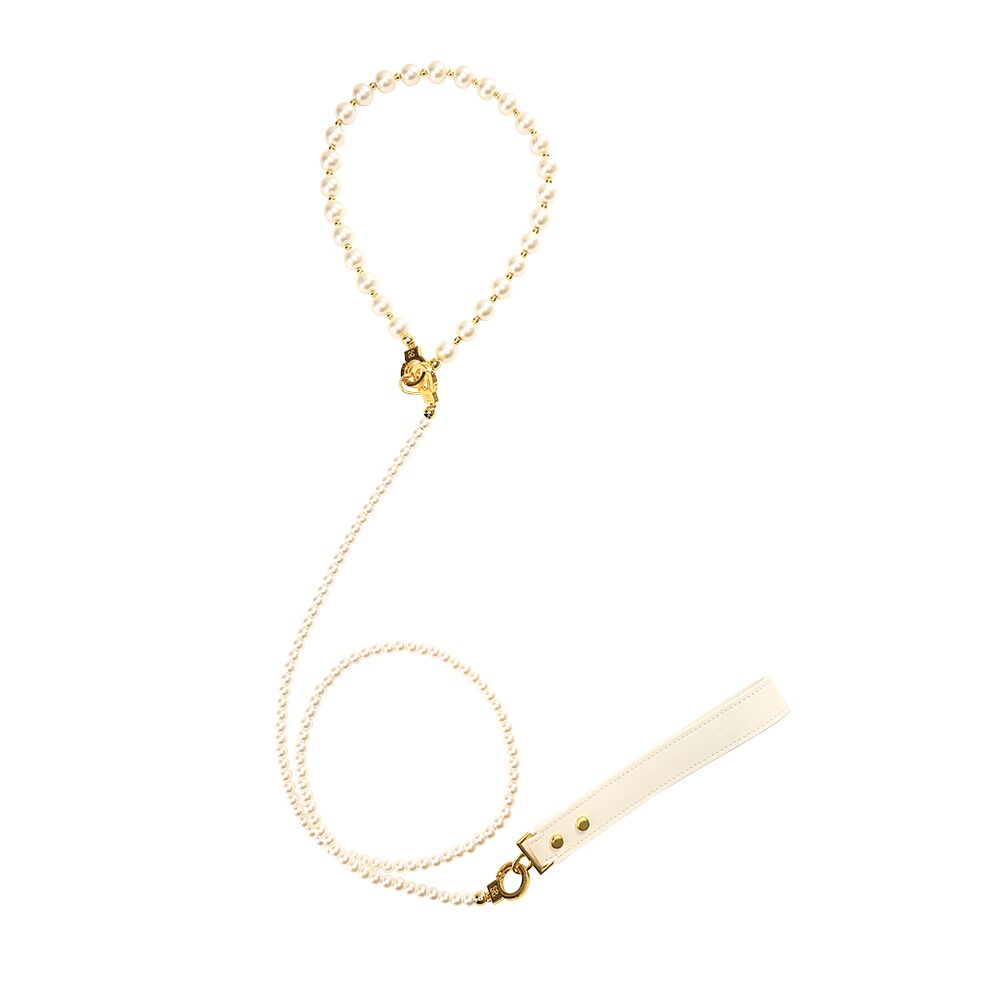     LOCKINK Pearl Collar & Leash Set