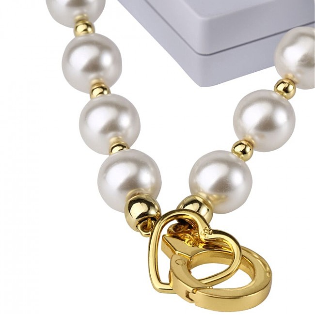     LOCKINK Pearl Collar & Leash Set