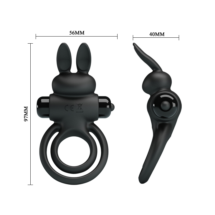     Pretty Love Vibrant penis ring III, 9,7  5,6 