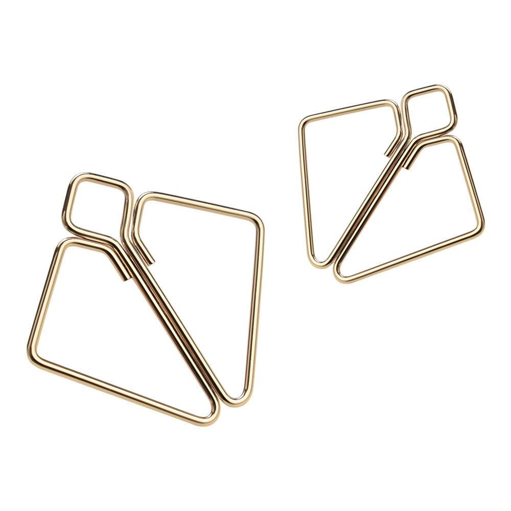       LOCKINK Nipple Clamps with Heavy Pendant  Golden