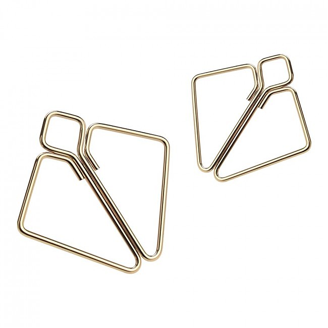       LOCKINK Nipple Clamps with Heavy Pendant  Golden