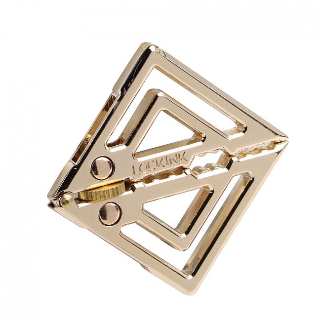       LOCKINK Adjustable Nipple Clamps with Heavy Pendant — Golden