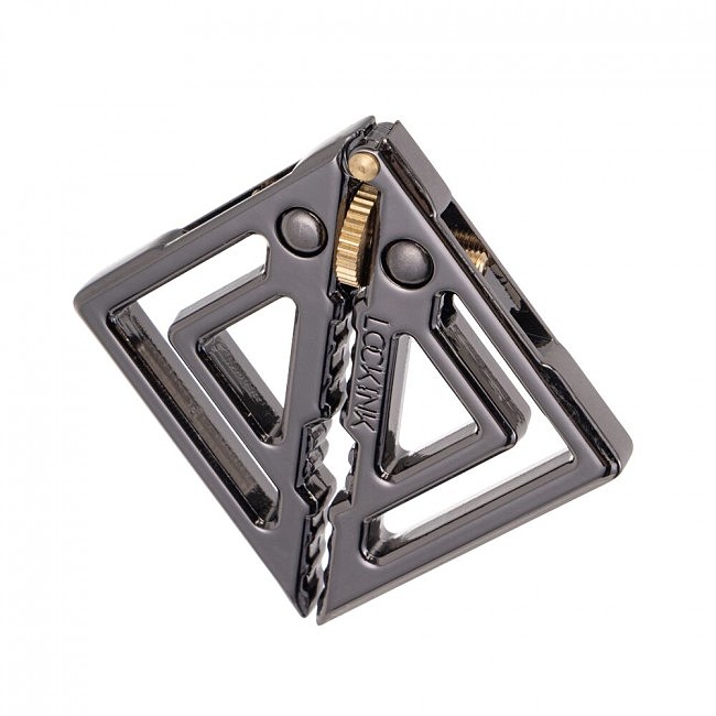       LOCKINK Adjustable Nipple Clamps with Heavy Pendant — Grey