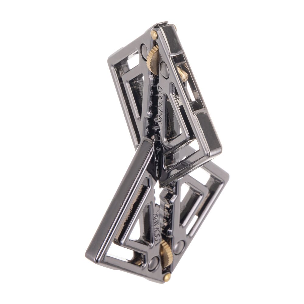       LOCKINK Adjustable Nipple Clamps with Heavy Pendant — Grey