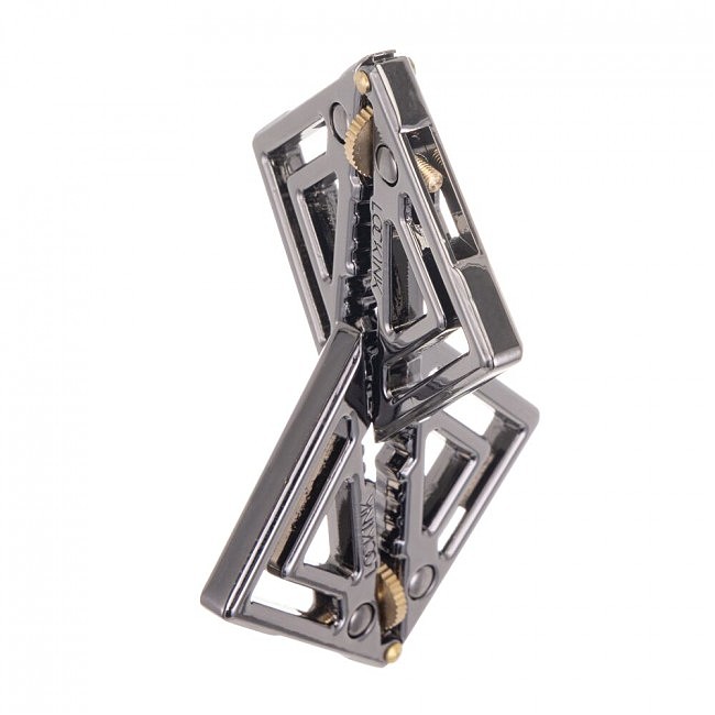       LOCKINK Adjustable Nipple Clamps with Heavy Pendant — Grey