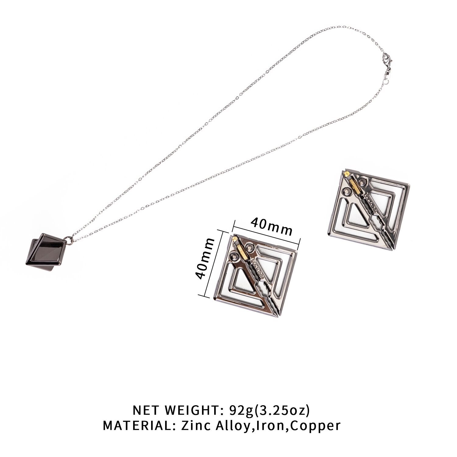       LOCKINK Adjustable Nipple Clamps with Light Pendant 