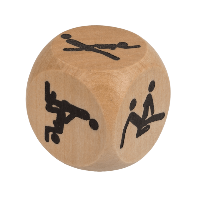   Kama Sutra Wooden Dice OOTB, , 3 x 3 