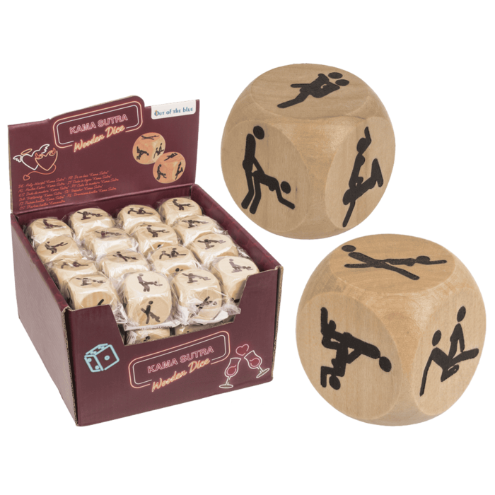  Kama Sutra Wooden Dice OOTB, , 3 x 3 