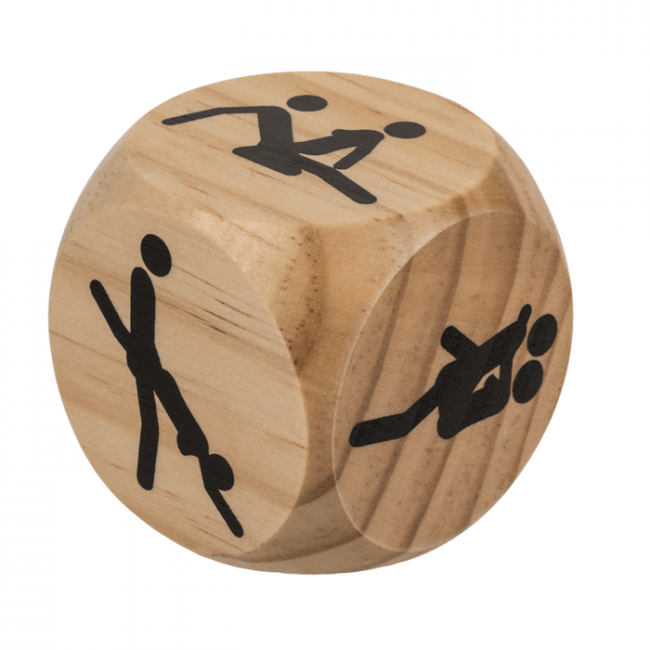   Kama Sutra Wooden Dice OOTB, , 6 x 6 