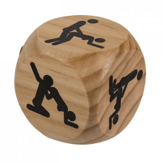   Kama Sutra Wooden Dice OOTB, , 6 x 6 