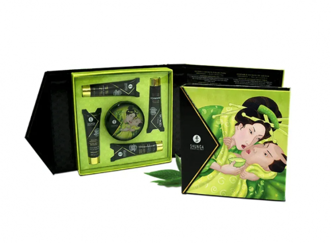   Shunga Geisha Secrets  Exotic Green Tea:    .