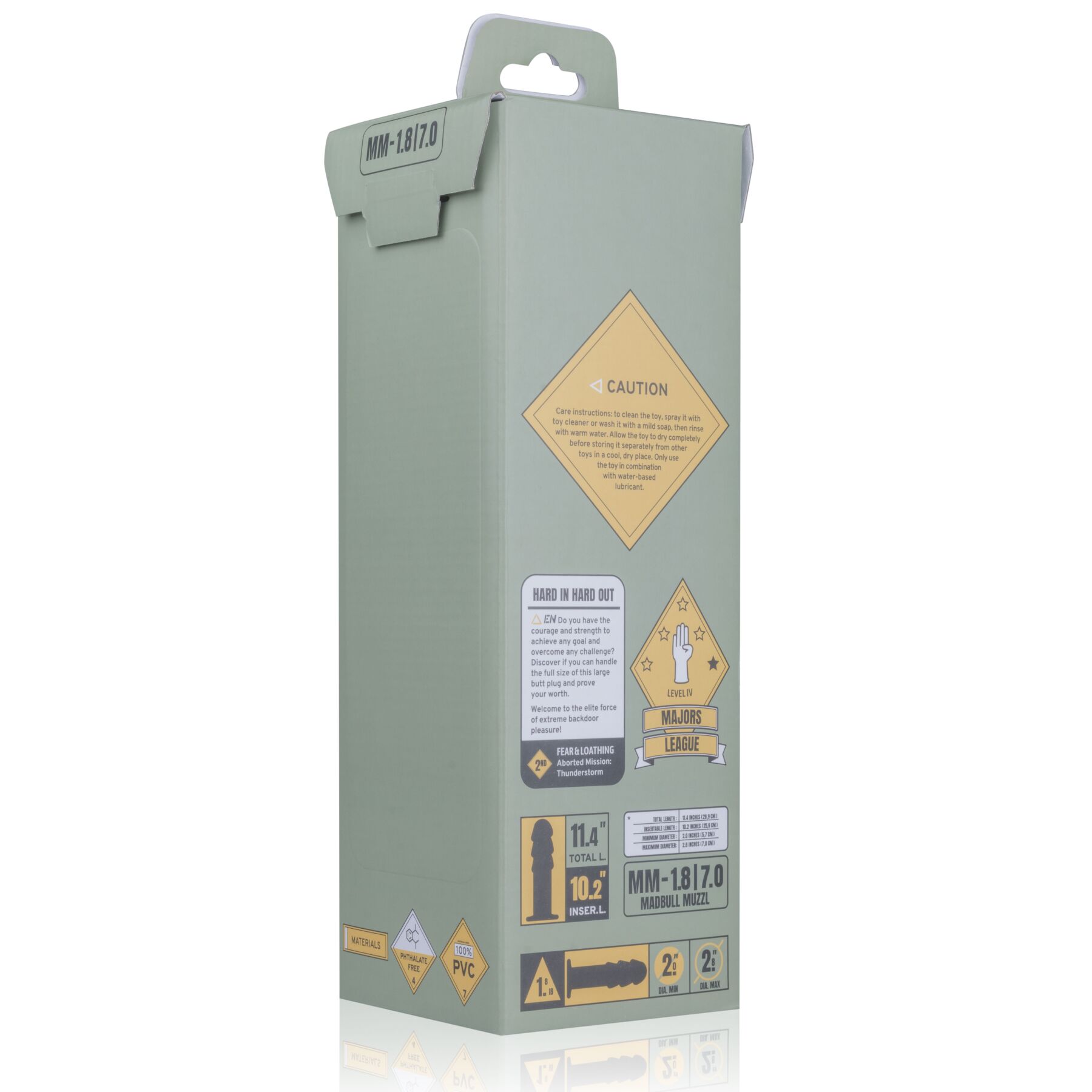 �������� ������ BUTTR &mdash; MadBull Muzzl XXL Dildo