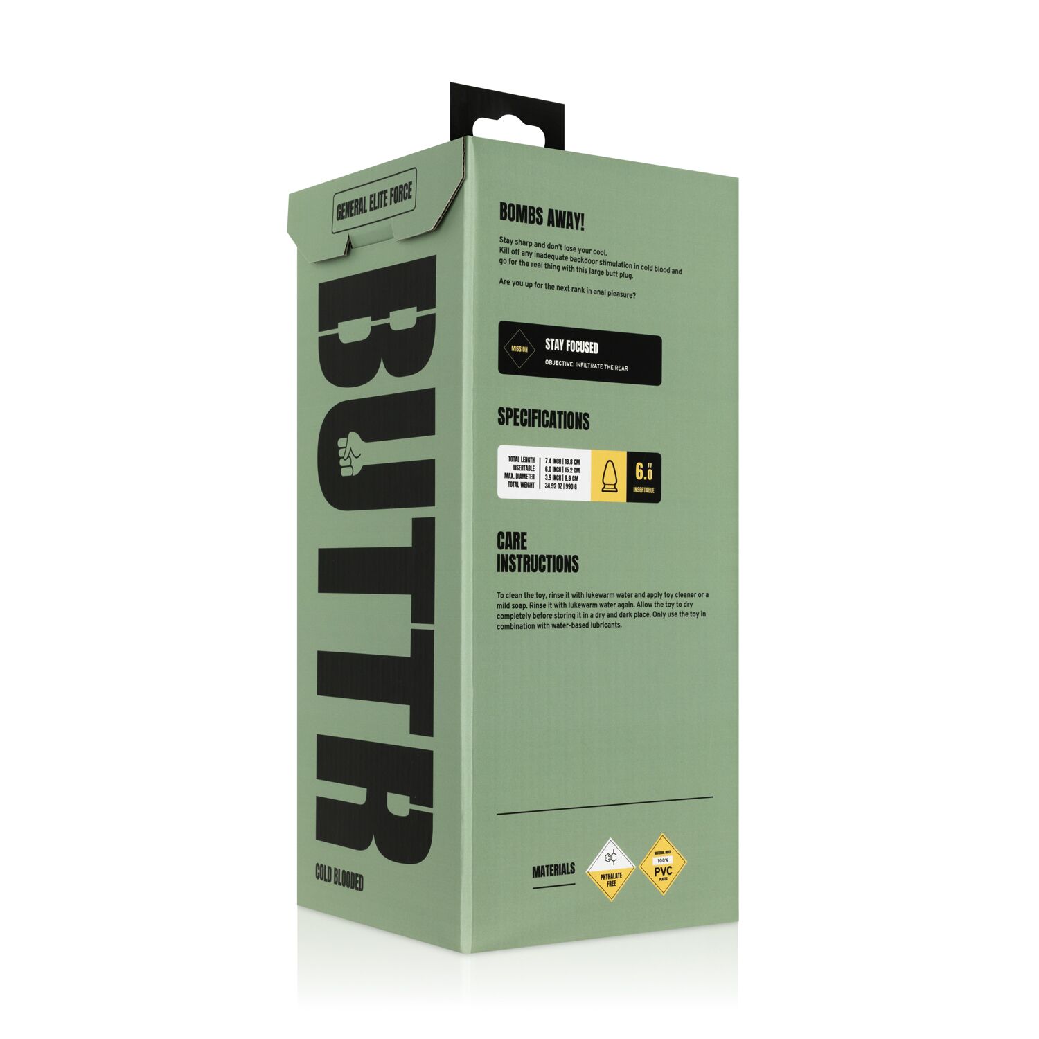 �������� ������ BUTTR &mdash; Cold Blooded Scaled Butt Plug