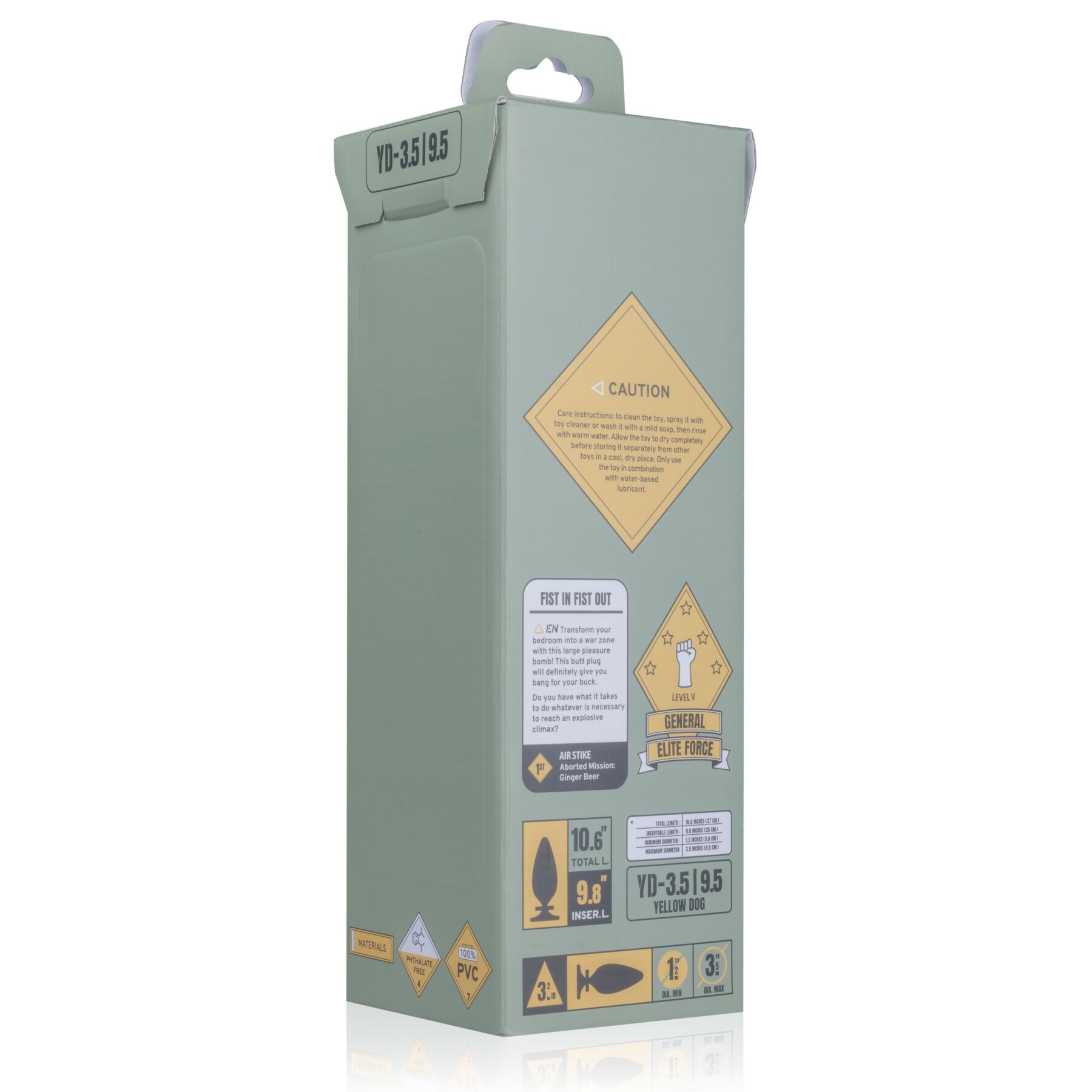 �������� ������ BUTTR &mdash; Yellow Dog Butt Plug