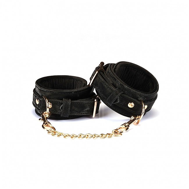 Liebe Seele Boudoir Amor Wrist Cuffs Black