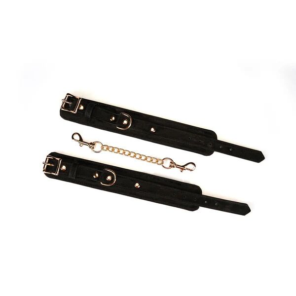  Liebe Seele Boudoir Amor Wrist Cuffs Black