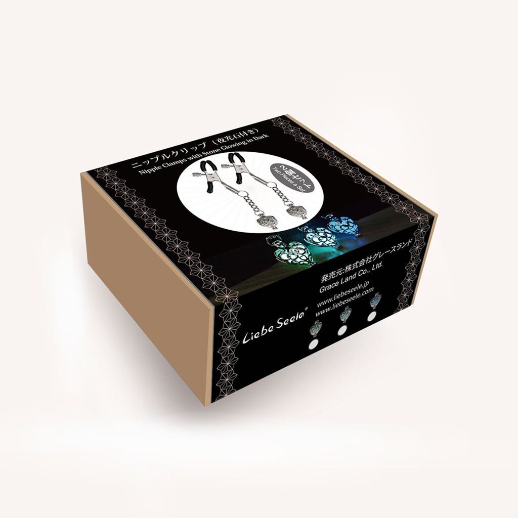 ������ ��� ������ Liebe Seele Glow-in-dark Nipple Clamps