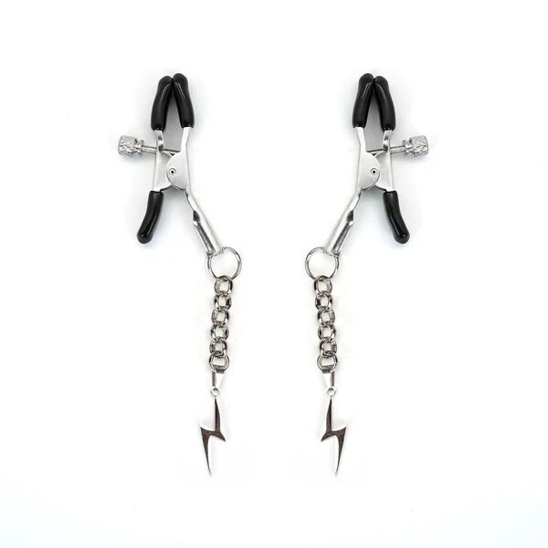    Liebe Seele Lightning Nipple Clamps Silver