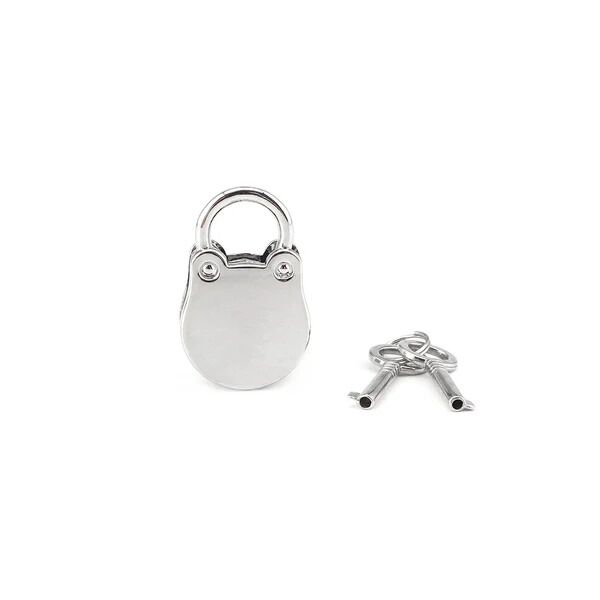  Liebe Seele Frog Shape Padlock Silver (2 )