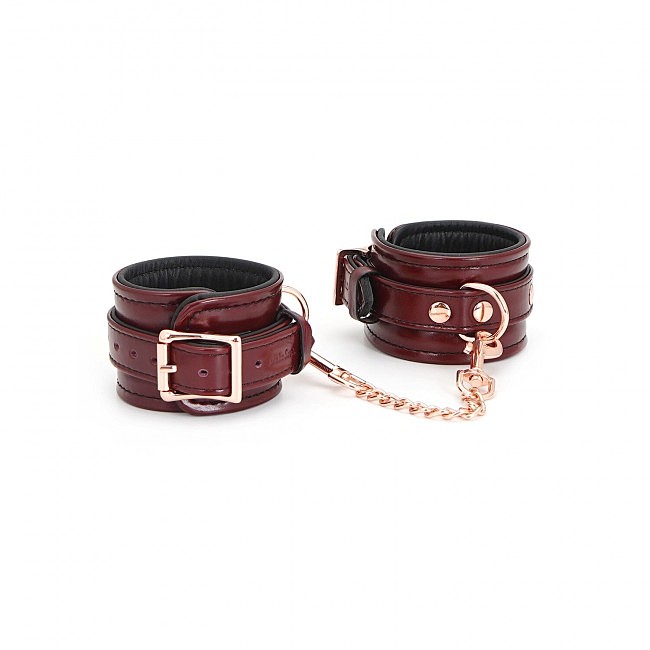   Liebe Seele Wine Red Wrist Cuffs,  -