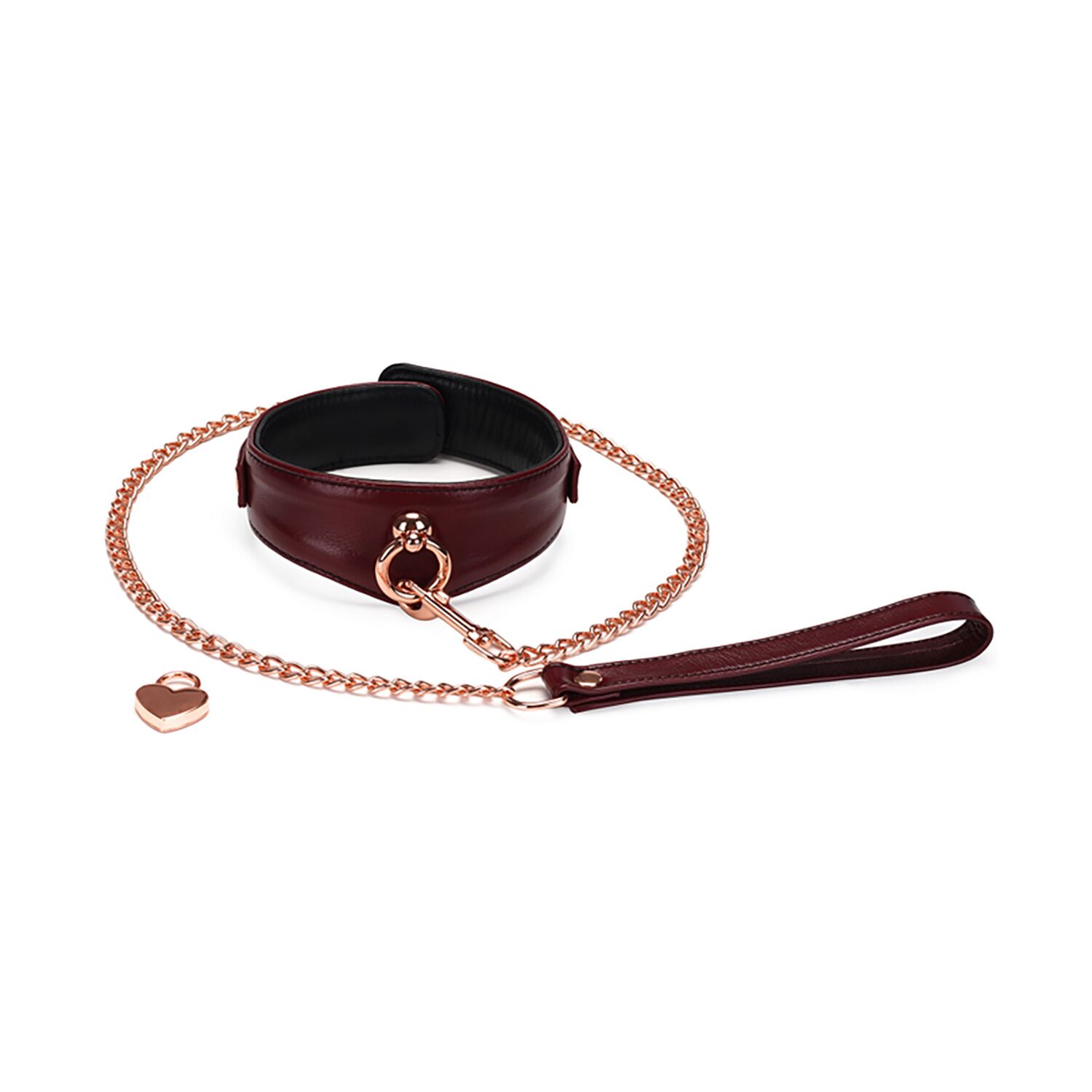 ������� ������� � �������� Liebe Seele Wine Red Curved Collar, �����-��������