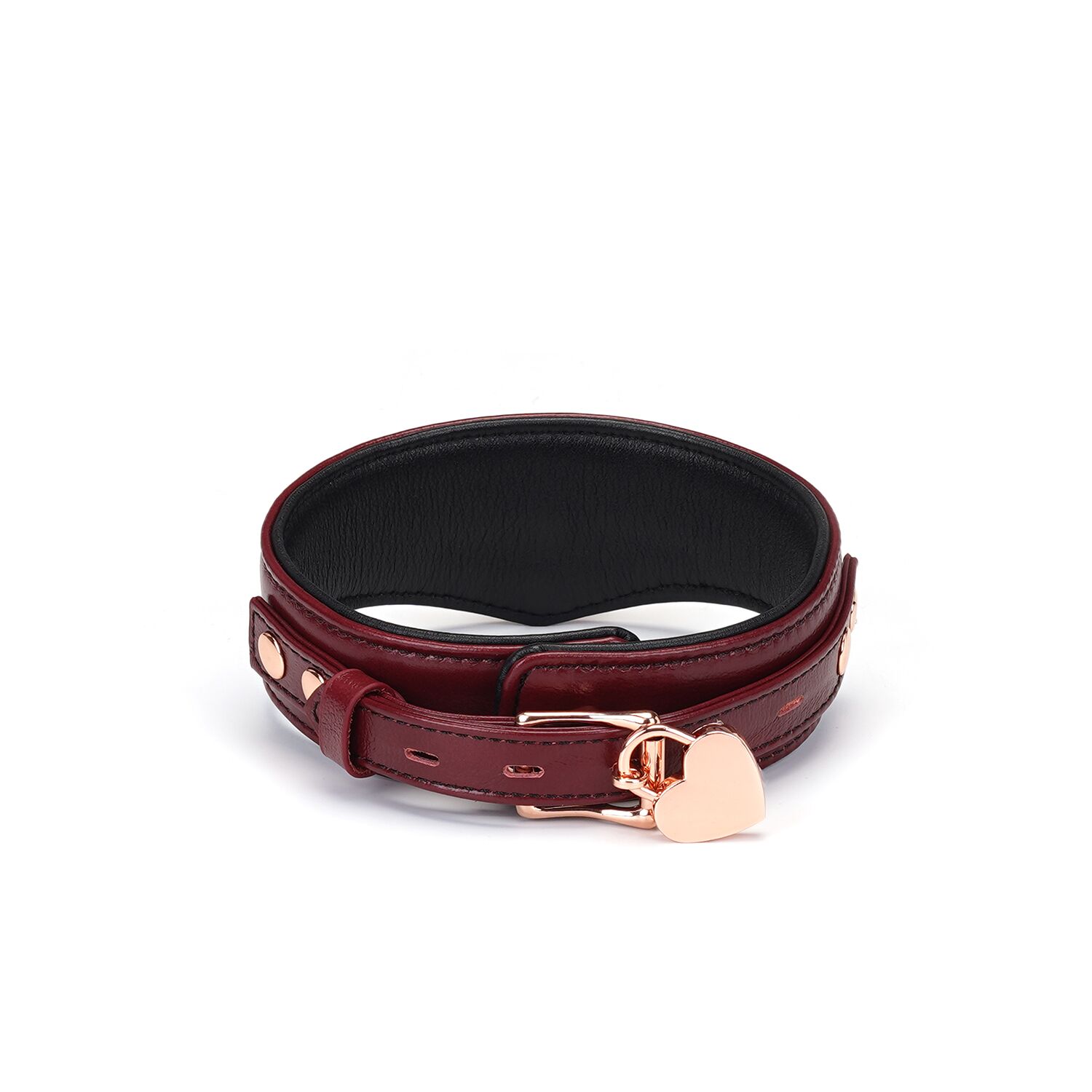 ������� ������� � �������� Liebe Seele Wine Red Curved Collar, �����-��������