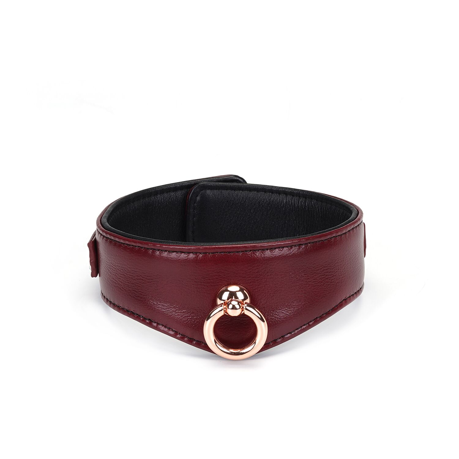 ������� ������� � �������� Liebe Seele Wine Red Curved Collar, �����-��������