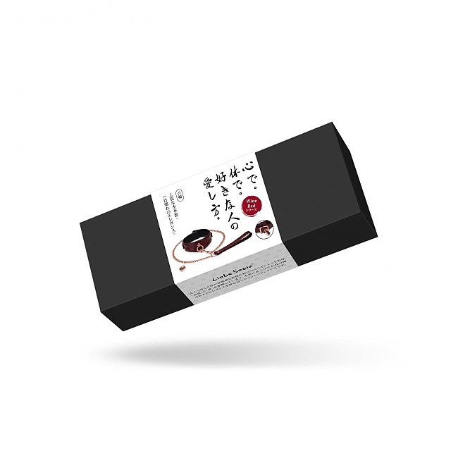     Liebe Seele Wine Red Curved Collar, -