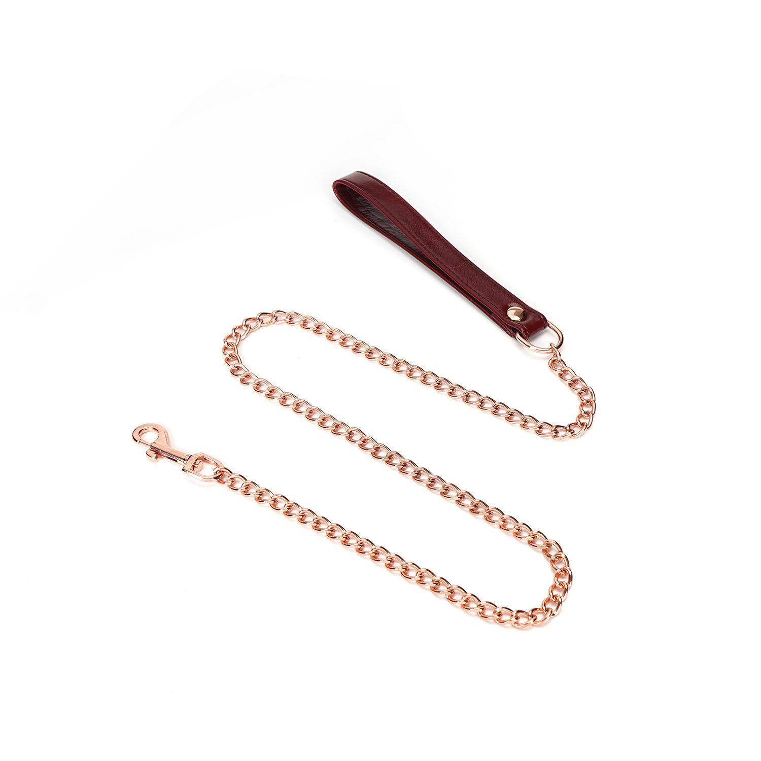 ������� ������� � �������� Liebe Seele Wine Red Collar and Leash, 3 ������ ��� ���������