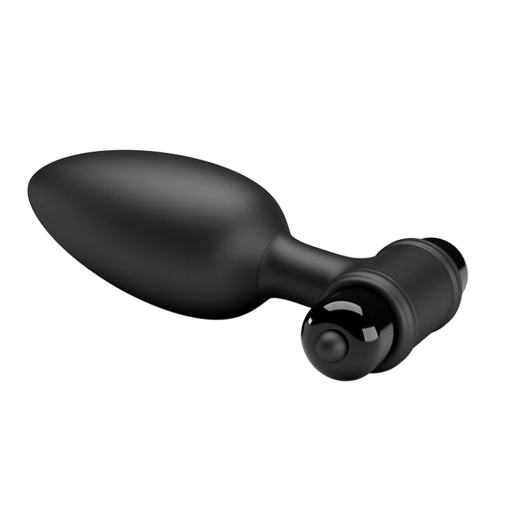     Pretty Love Vibra Butt Plug II Black, 11,8  3,8 