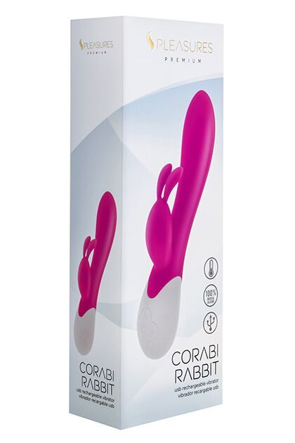 	- S Pleasures Premium Corabi Rabbit PINK,   , 16 , 