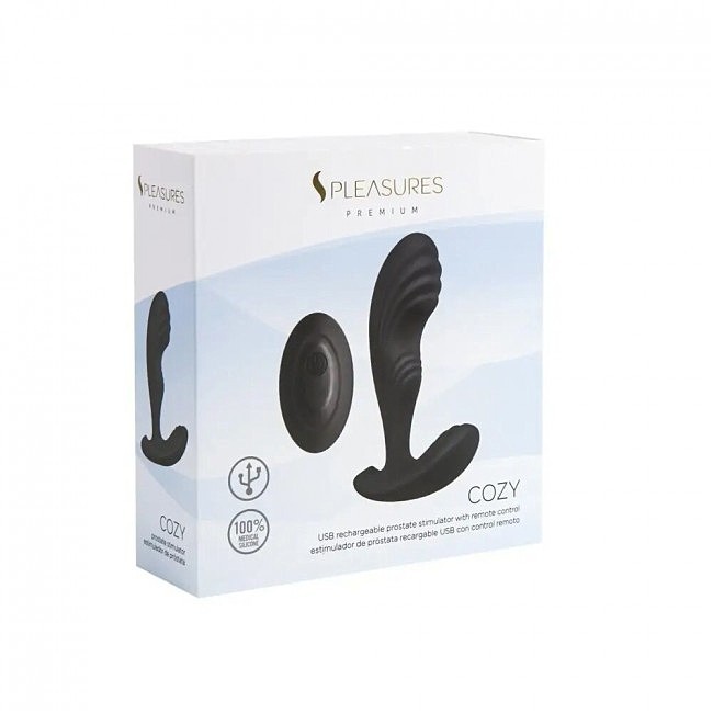      S Pleasures Premium Cozy Black, 10  