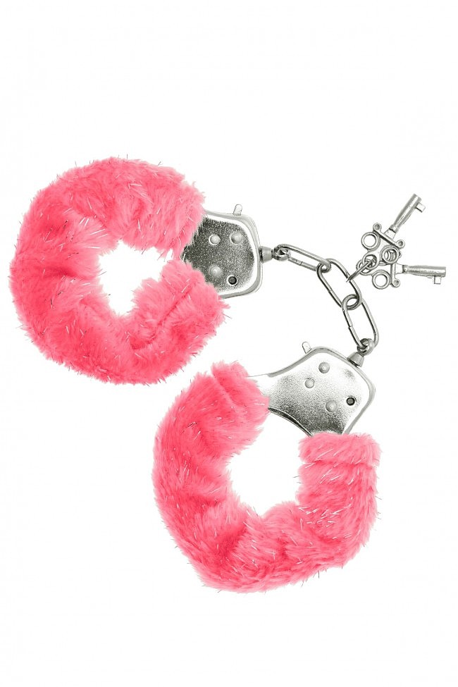  S Pleasures Furry Cuffs   , 2   