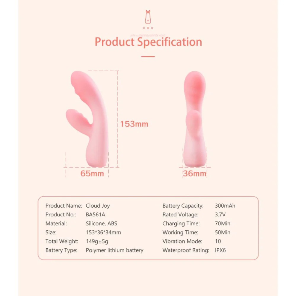 - BeYourLover Cloud JOY PINK, 10  , , 15,3  3,6 