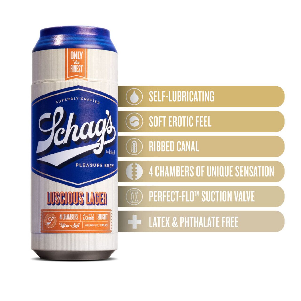      Schags by Blush Luscious Lager Masturbator, 