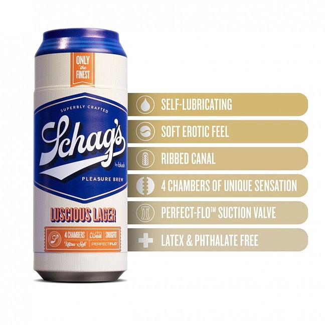      Schags by Blush Luscious Lager Masturbator, 