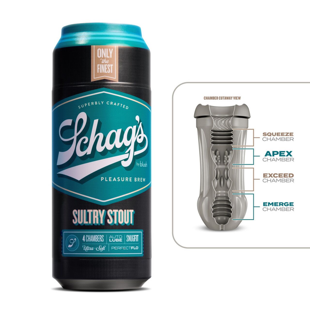 C  Schags by Blush Sultry Stout Masturbator Frosted,  