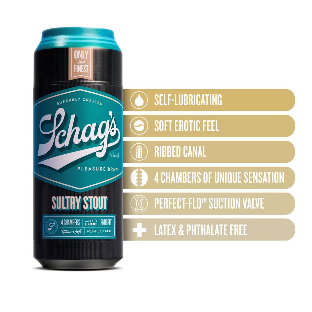 C  Schags by Blush Sultry Stout Masturbator Frosted,  