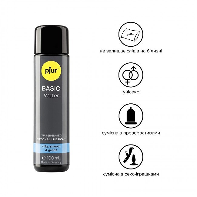     pjur Basic waterbased 100 ,   ,  /