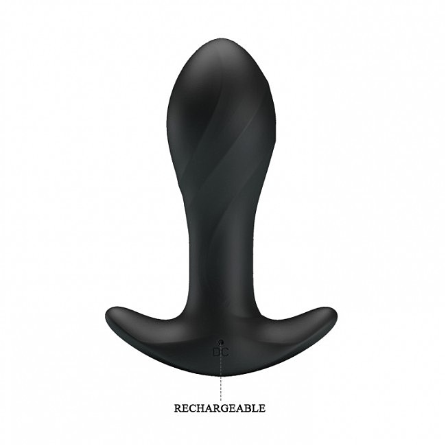     Pretty Love Anal Plug Vibrating Massager Black, 10,45  3,45 