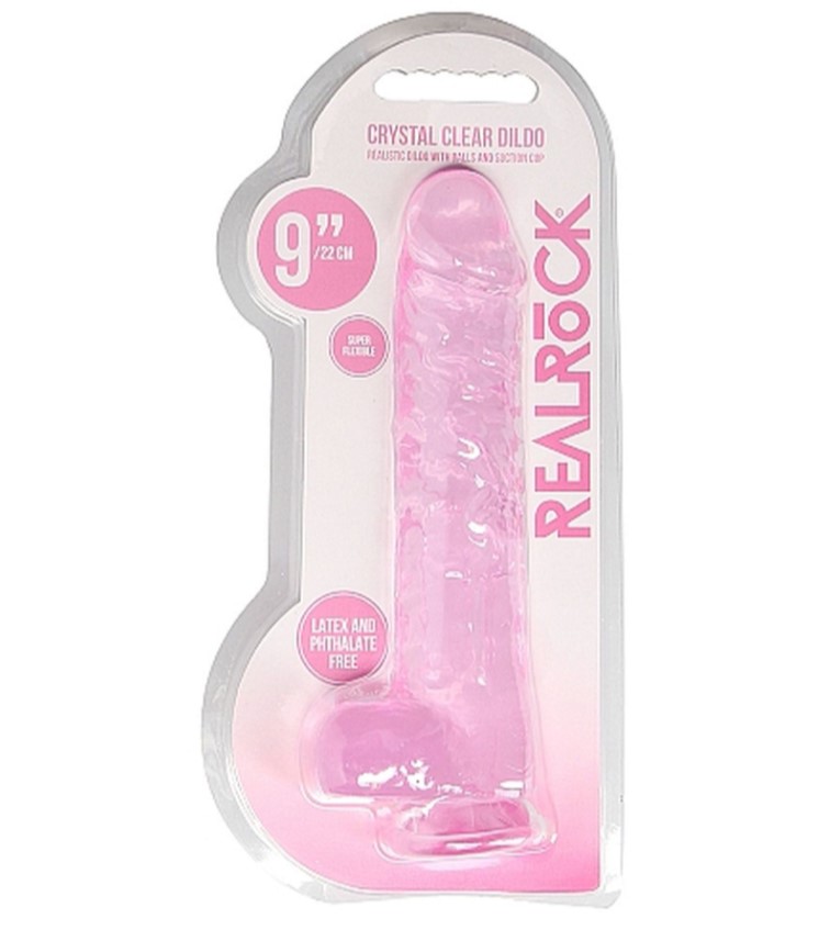     Realrock Dildo 9 Pink, -, 25  4,5 