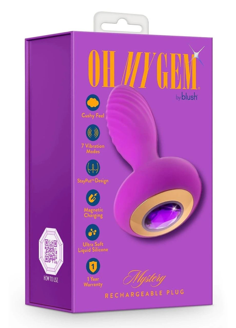    Blush Oh My Gem Charm Amethyst, 11,4  3,2 