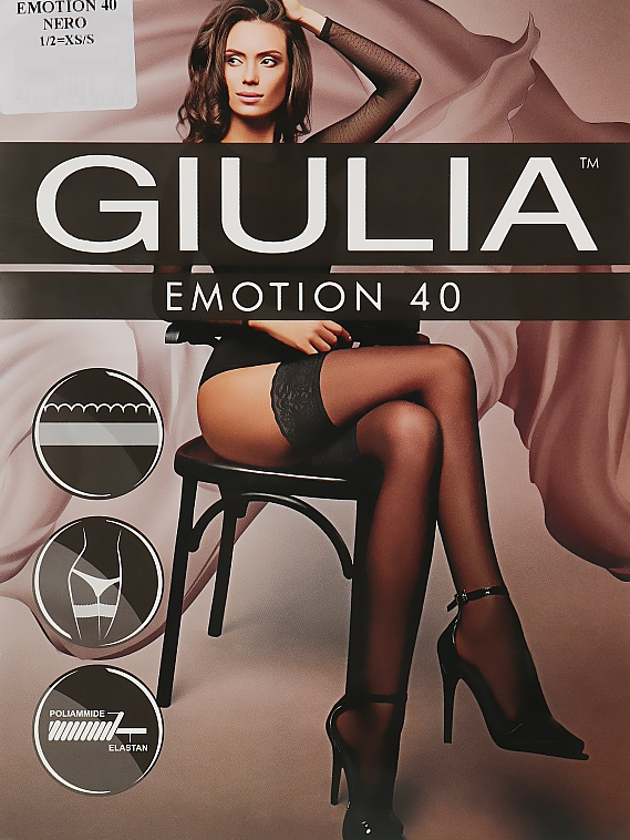       GIULIA  EMOTION 40 (NERO 3/4)