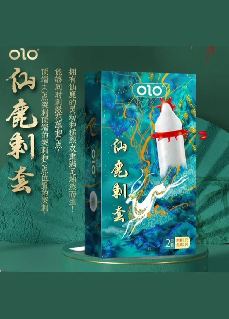   OLO   +  «Fairy deer Spiny condom» (  1  + 1 )