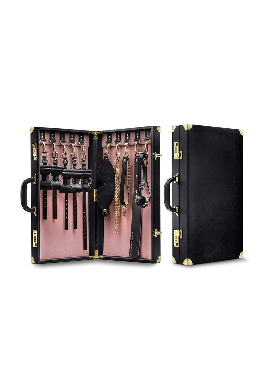      Temptasia Safe Word Bondage Kit With Suitcase Black, 10 