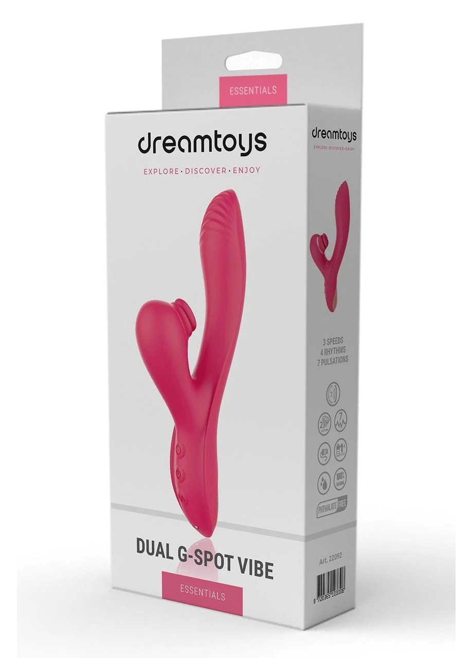 -   Dream Toys Dual G-Spot Vibe Essentials, 