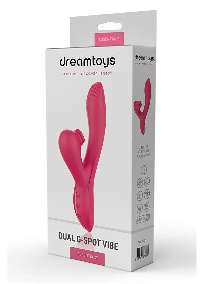 -   Dream Toys Dual G-Spot Vibe Essentials, 