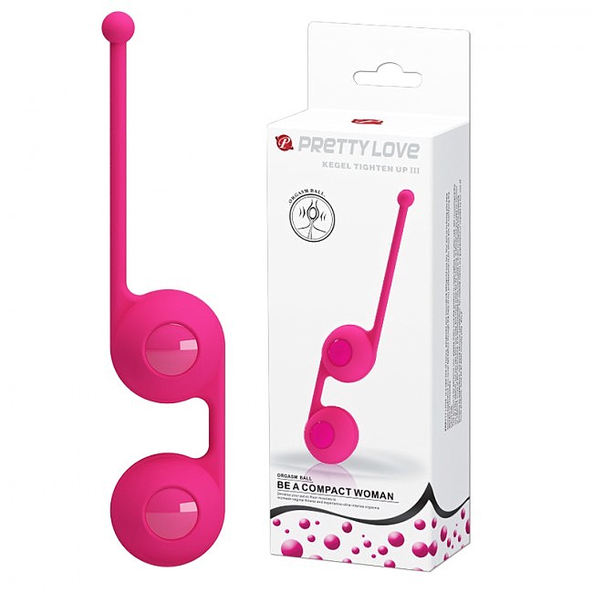   Pretty Love Kegel Tighten Up Balls III Pink,   , 17  3,5 