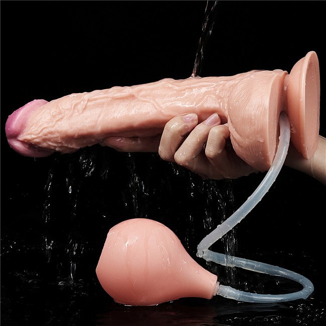   Squirt Extreme Dildo Flesh LoveToy, 28  4,8 