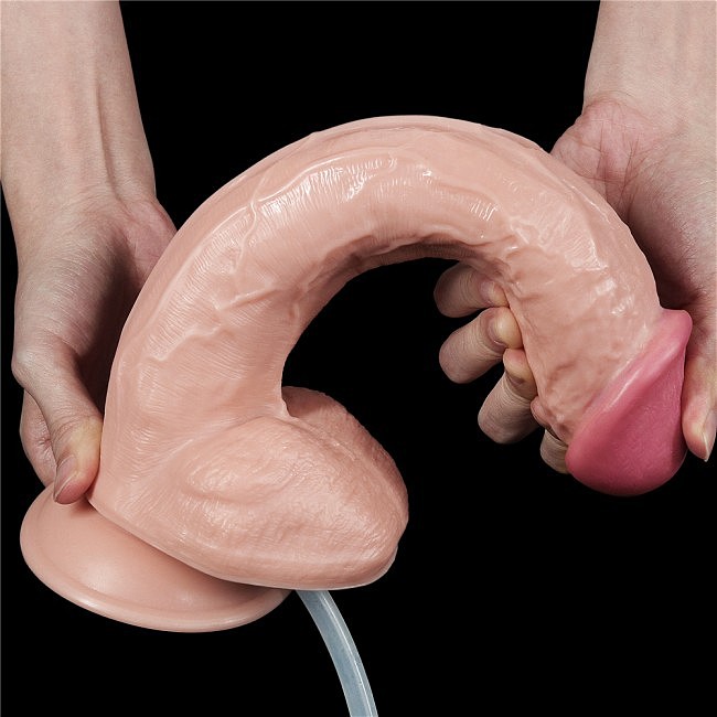   Squirt Extreme Dildo Flesh LoveToy, 28  4,8 